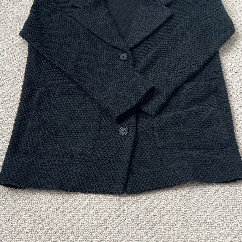Marine Layer Charcoal Textured Jacket - Picture 3 of 6